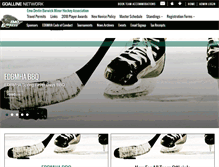 Tablet Screenshot of emohockey.com